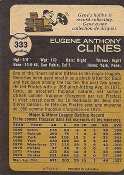 Gene Clines back