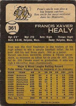 Fran Healy back