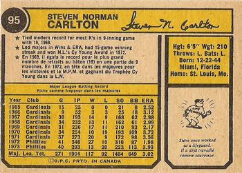 Steve Carlton back