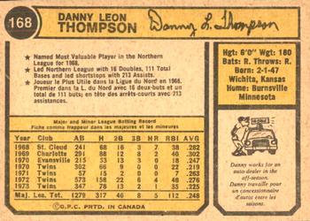Danny Thompson back