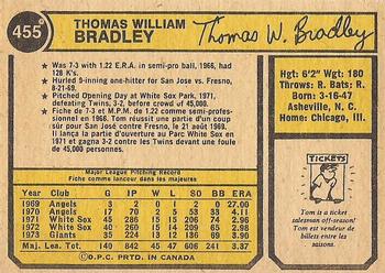 Tom Bradley back
