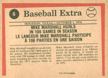 Mike Marshall back