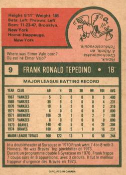 Frank Tepedino back