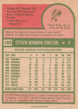 Steve Carlton back