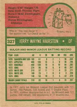 Jerry Hairston back