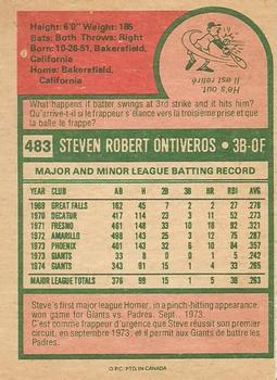 Steve Ontiveros back