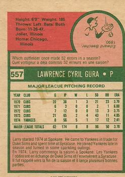 Larry Gura back