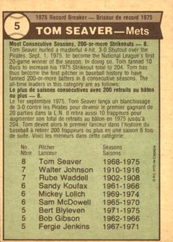 Tom Seaver back