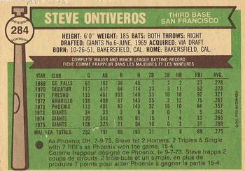 Steve Ontiveros back