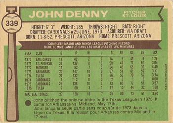 John Denny back