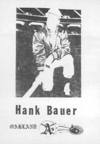 Hank Bauer #NNO