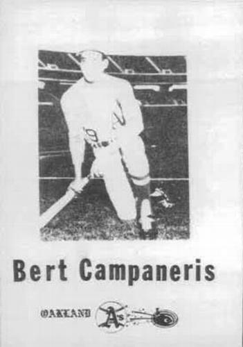 Bert Campaneris #NNO