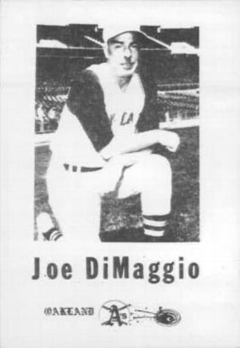 Joe DiMaggio #NNO
