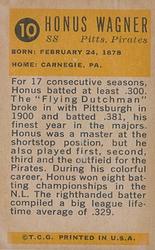 Honus Wagner back