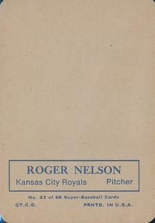 Roger Nelson back