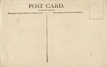 Sepia Postcards NNO Frank Chance back