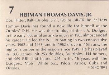 Tommy Davis back