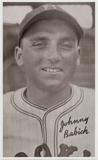 Johnny Babich #NNO
