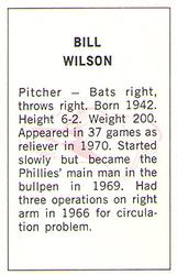 Bill Wilson back