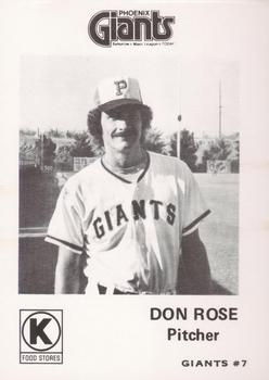 Don Rose #7