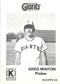 Greg Minton #8
