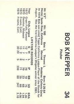 Bob Knepper back