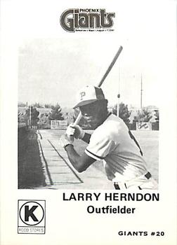 Larry Herndon #20