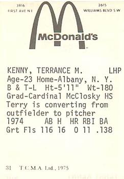 Terry Kenny back