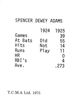 Spencer Adams back