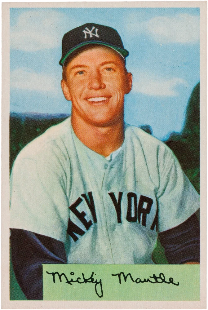 Why a 1952 Mantle Beats a 1951 Bowman